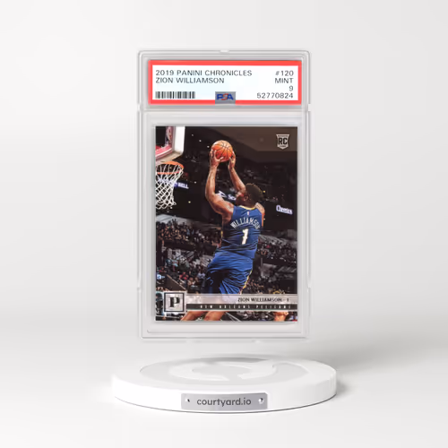 2019 Panini Chronicles #120 Zion Williamson (PSA 9 MINT)