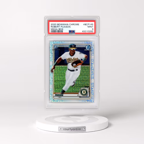 2020 Bowman Chrome Mega Box #BCP145 Robert Puason (PSA 9 MINT)