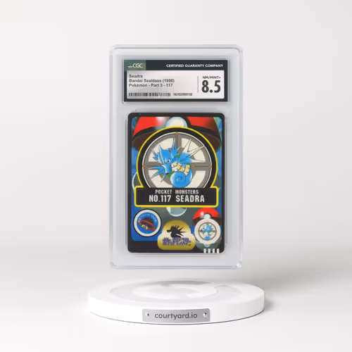 1998 Pokémon - Part 3 #117 Seadra (CGC 8.5 NM-MT+)