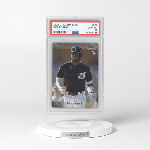 2020 Stadium Club #289 Luis Robert (PSA 10 GEM MINT)