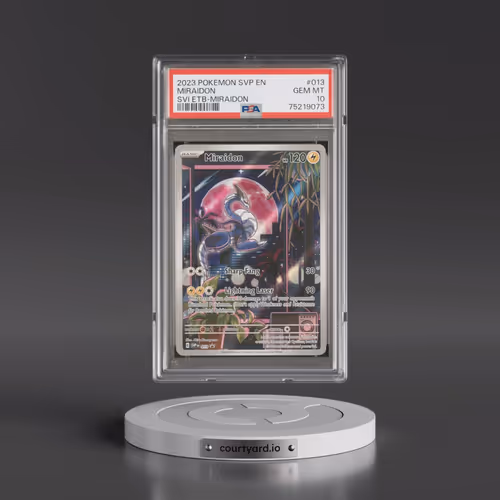 2023 Pokémon Svp EN-SV Black Star Promo #013 Miraidon - Scarlet & Violet Elite Trainer Box-Miraidon