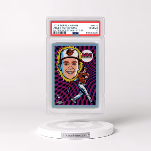 2023 Topps Chrome Ultraviolet All-Stars #UV14 Adley Rutschman (PSA 10 GEM MINT)
