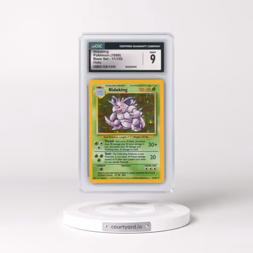 1999 Base Set #11/102 Nidoking - Holo (CGC 9 MINT)