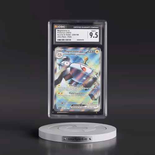 2023 Scarlet & Violet #226/198 Magnezone ex - Ultra Rare Holo (CGC 9.5 MINT+)