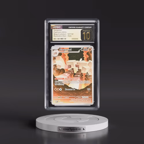 2025 Mega Evolution - MEG EN #147/132 Garganacl - Illustration Rare Holo (CGC 10 PRISTINE)