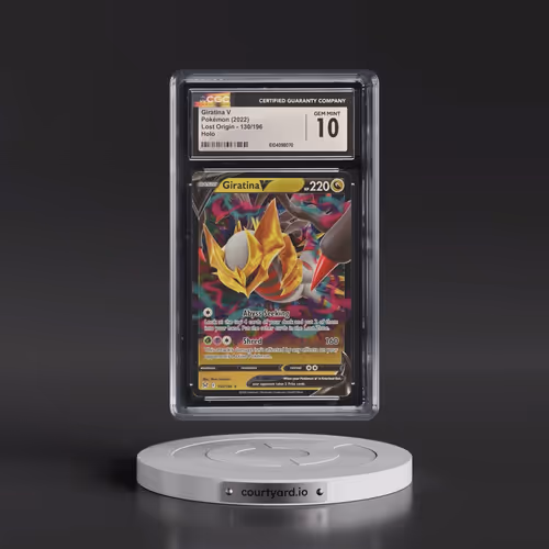 2022 Lost Origin #130/196 Giratina V - Holo (CGC 10 GEM MINT)