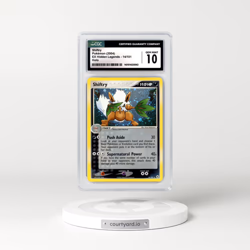 2004 EX Hidden Legends #14 Shiftry - Holo (CGC 10 GEM MINT)