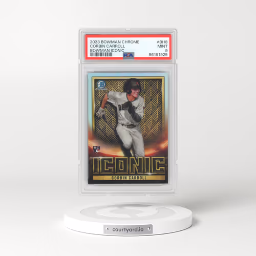2023 Bowman Chrome Bowman Iconic #BI18 Corbin Carroll (PSA 9 MINT)