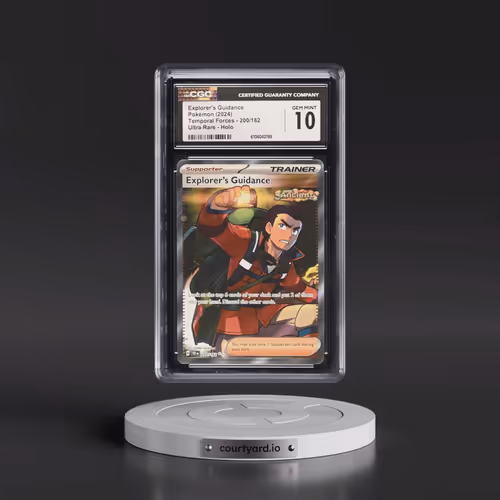 2024 Pokémon Tef EN-Temporal Forces #200 Explorer's Guidance - Ultra Rare (CGC 10 GEM MINT)