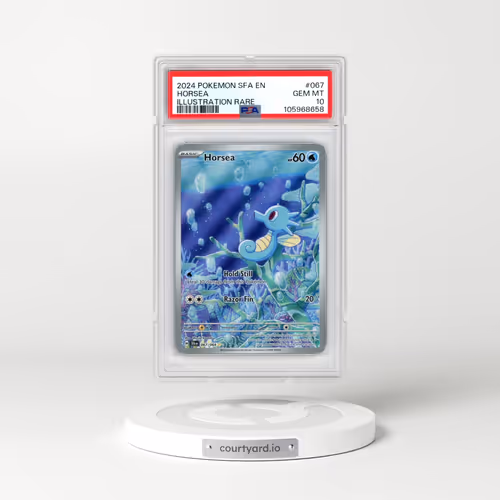 2024 Pokémon Sfa EN-Shrouded Fable #067 Horsea - Illustration Rare (PSA 10 GEM MINT)