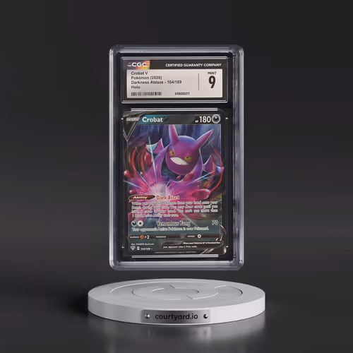 2020 Darkness Ablaze #104/189 Crobat V - Holo (CGC 9 MINT)