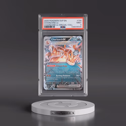 2025 Pokémon Svp EN-SV Black Star Promo #196 Charizard EX - Holo Charizard EX Special Collection (PS