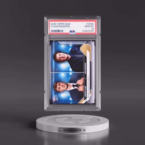 2025 Topps Now #CFKK Cooper Flagg/Kon Knueppel (PSA 10 GEM MINT)