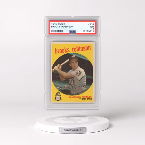 1959 Topps #439 Brooks Robinson (PSA 7 NM)