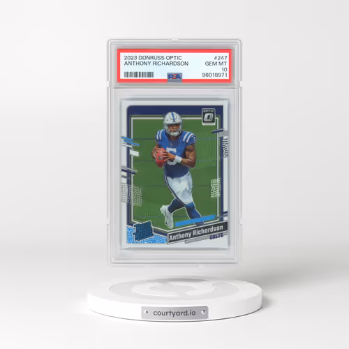 2023 Panini Donruss Optic #247 Anthony Richardson (PSA 10 GEM MINT)