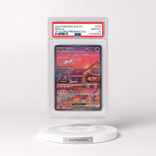 2023 Pokémon Svp EN-SV Black Star Promo #053 Mew EX - Holo 151 Ultra-Premium Collection (PSA 10 GEM