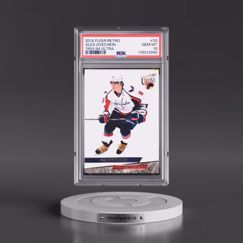 2012 Fleer Retro 1993-94 Ultra #33 Alex Ovechkin (PSA 10 GEM MINT)