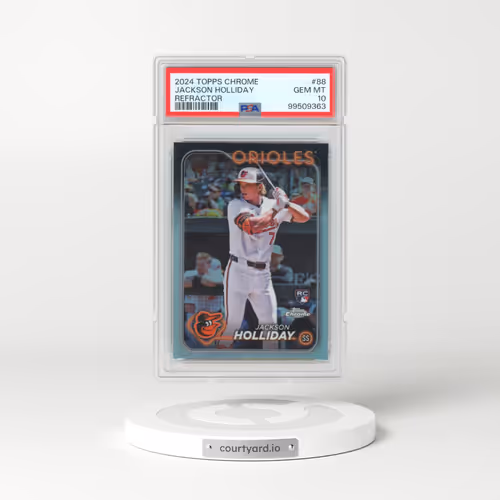 2024 Topps Chrome #88 Jackson Holliday - Refractor (PSA 10 GEM MINT)