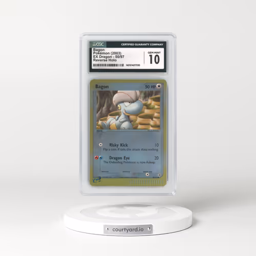 2003 EX Dragon #50 Bagon - Holo e-Card Symbol (CGC 10 GEM MINT)