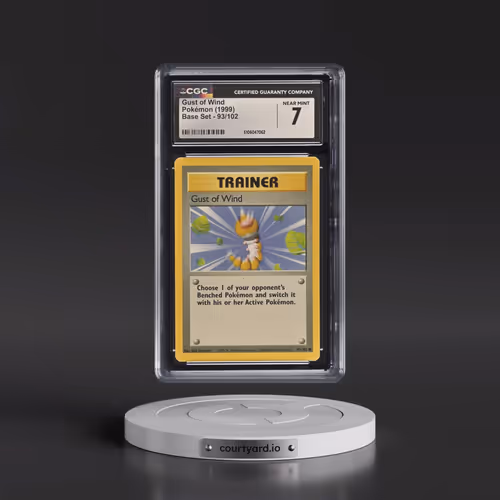 1999 Base Set #93/102 Gust of Wind (CGC 7 NM)