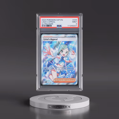 2024 Pokémon Ssp EN-Surging Sparks #234 Lisia's Appeal - Ultra Rare (PSA 9 MINT)