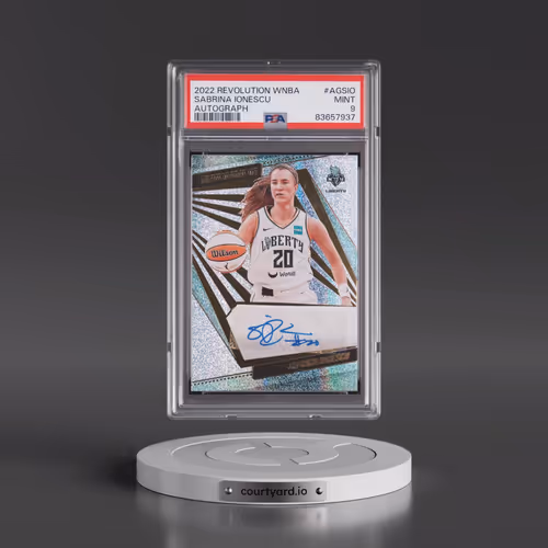 2022 Panini Revolution WNBA Autographs #AGSIO Sabrina Ionescu (PSA 9 MINT)