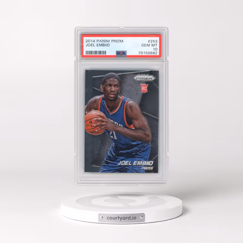 2014 Panini Prizm #253 Joel Embiid (PSA 10 GEM MINT)