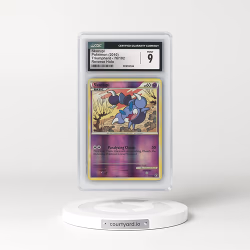 2010 Triumphant #76/102 Skorupi - Reverse Holo (CGC 9 MINT)