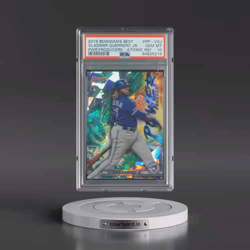 2019 Bowman's Best Power Producers #PP-VGJ Vladimir Guerrero Jr. - Atomic Refractor (PSA 10 GEM MINT