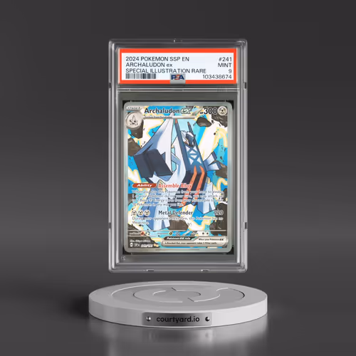 2024 Pokémon Ssp EN-Surging Sparks #241 Archaludon EX - Holo Special Illustration Rare (PSA 9 MINT)