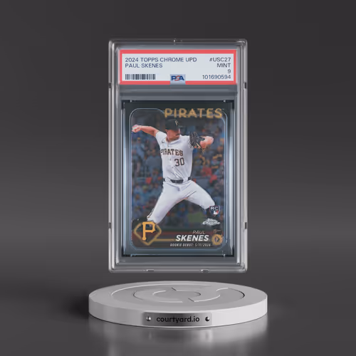 2024 Topps Chrome Update #USC27 Paul Skenes (PSA 9 MINT)