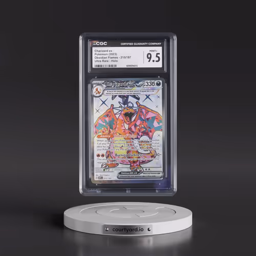 2023 Obsidian Flames - OBF EN #215/197 Charizard ex - Ultra Rare Holo (CGC 9.5 MINT+)