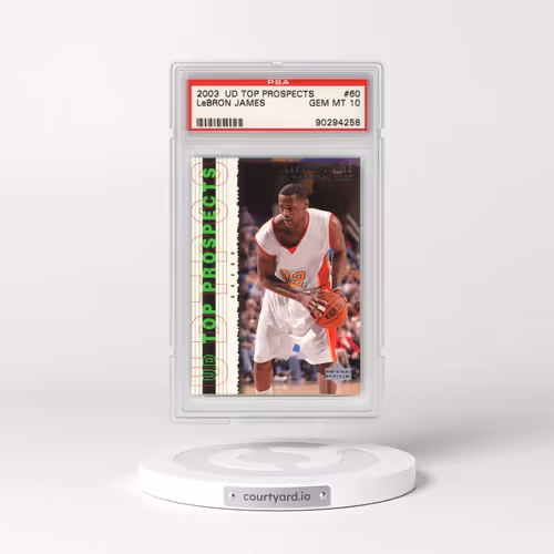2003 Upper Deck Top Prospects #60 LeBron James (PSA 10 GEM MINT)