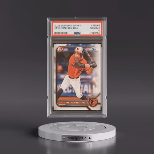 2022 Bowman Draft #BD168 Jackson Holliday (PSA 10 GEM MINT)