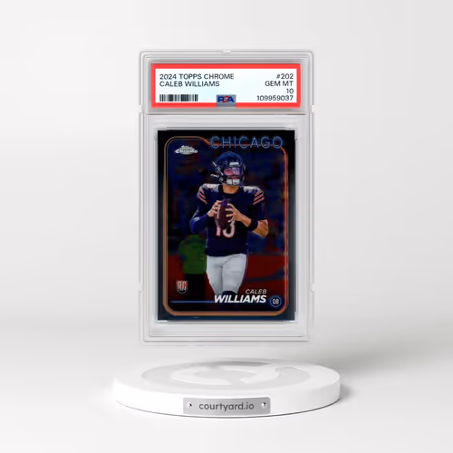 2024 Topps Chrome #202 Caleb Williams (PSA 10 GEM MINT)