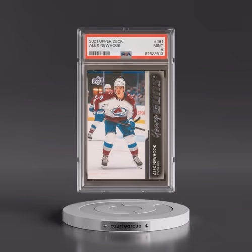 2021-2022 Upper Deck #461 Alex Newhook (PSA 9 MINT)