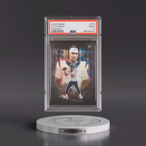 2023 Panini Prizm Profiles #P15 CJ Stroud (PSA 9 MINT)