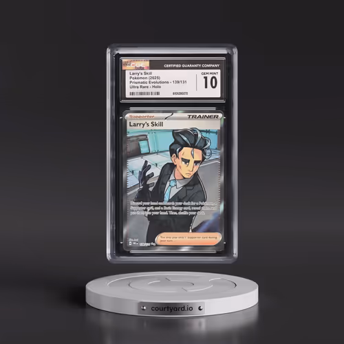 2025 Pokémon Pre EN-Prismatic Evolutions #139 Larry's Skill - Ultra Rare (CGC 10 GEM MINT)