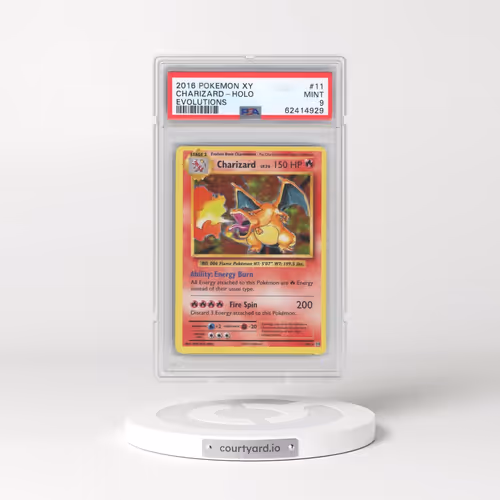2016 Pokémon XY Evolutions #11 Charizard - Holo (PSA 9 MINT)