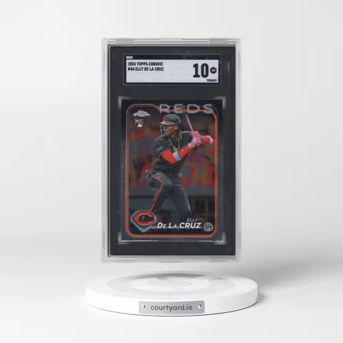 2024 Topps Chrome #44 Elly De La Cruz (SGC 10 GEM MINT)