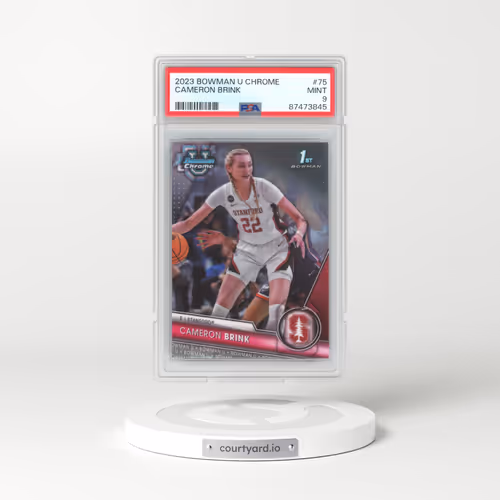 2023 Bowman University Chrome #75 Cameron Brink (PSA 9 MINT)