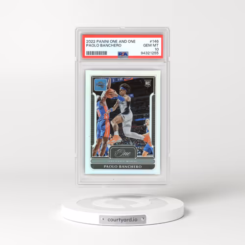 2022 Panini One and One #146 Paolo Banchero (PSA 10 GEM MINT)