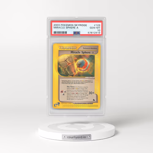 2003 Skyridge #129 Miracle Sphere (Alpha) (PSA 10 GEM MINT)