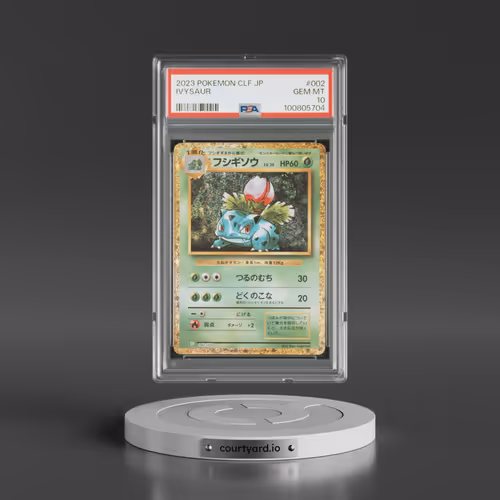 2023 Pokémon Clf-Trading Card Game Classic Venusaur & Lugia EX Deck #002 Ivysaur (PSA 10 GEM MINT)