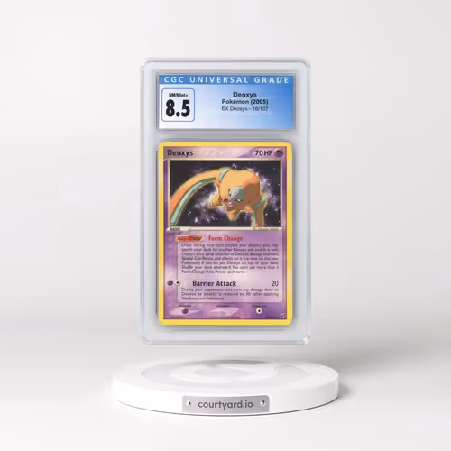 2005 EX Deoxys #18/107 Deoxys (CGC 8.5 NM-MT+)