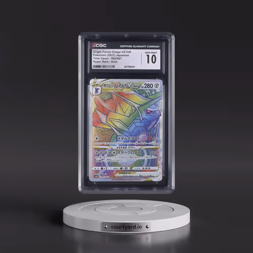 2022 Time Gazer #082/067 Origin Forme Dialga VSTAR - Hyper Rare Holo (CGC 10 GEM MINT)