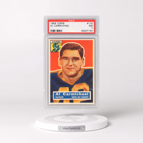 1956 Topps #115 Al Carmichael (PSA 7 NM)