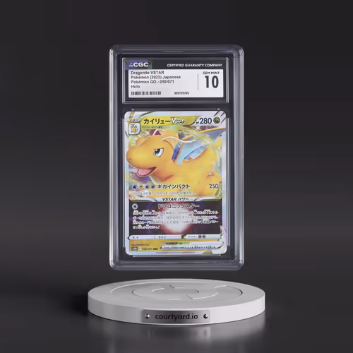 2022 Pokémon GO #050/071 Dragonite VSTAR - Holo (CGC 10 GEM MINT)
