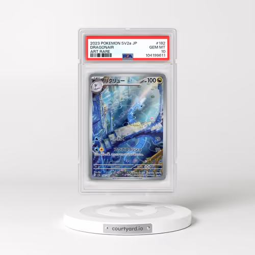 2023 Pokémon Sv2a-Pokemon 151 #182 Dragonair - Art Rare (PSA 10 GEM MINT)