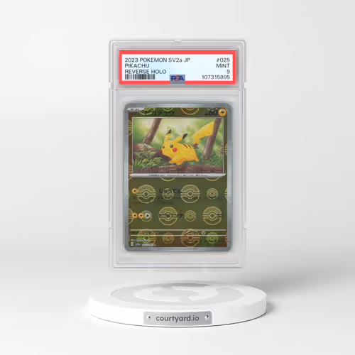 2023 Pokémon Sv2a-Pokemon 151 #025 Pikachu - Reverse Holo (PSA 9 MINT)